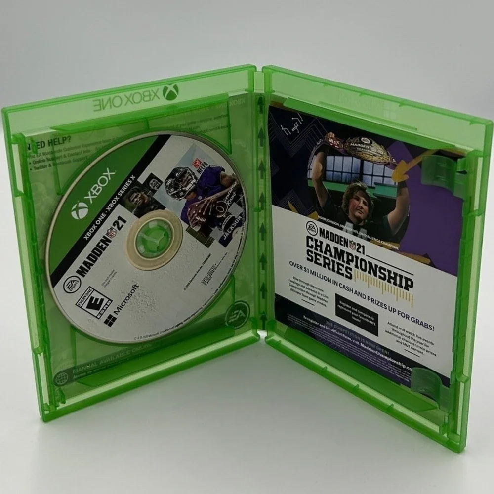 EA Sports Madden NFL 21‎ Xbox One Series X Lamar Jackson Excellent Football Game